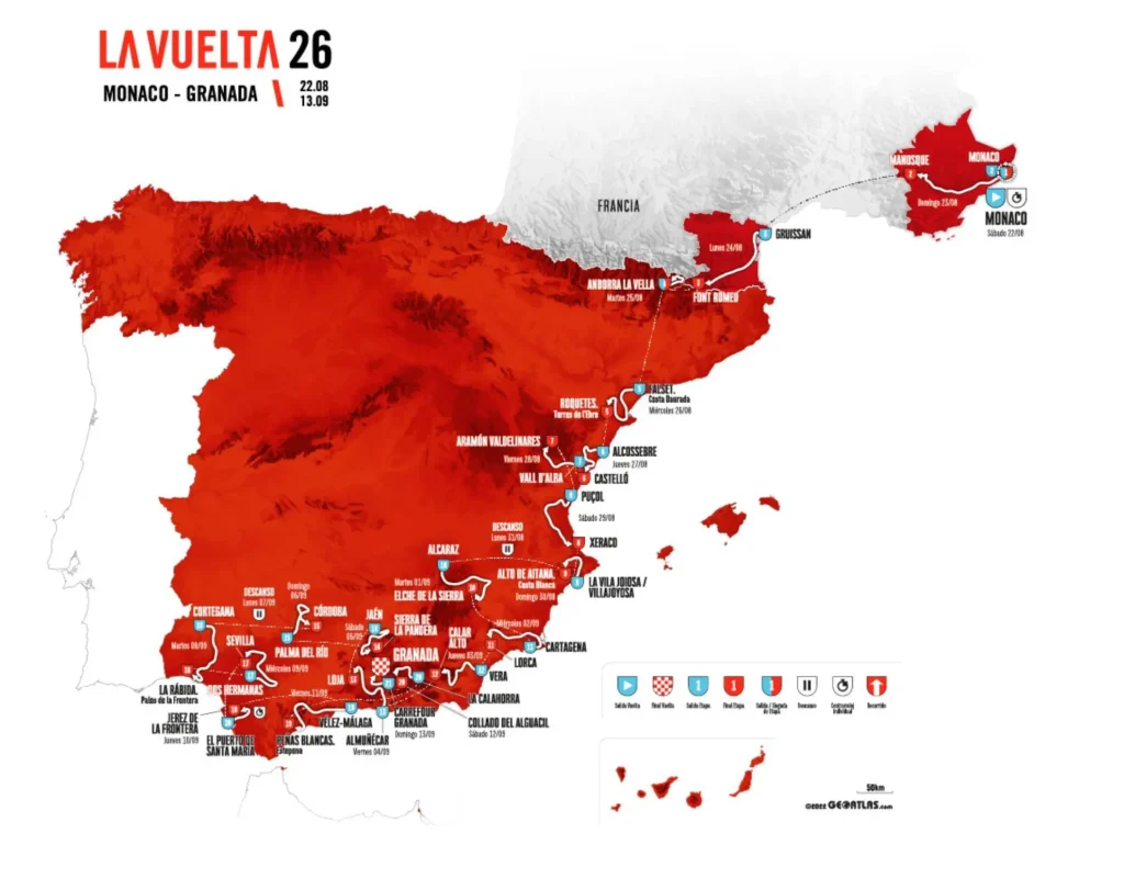 Vuelta ciclista España 2026. Salobre, Albace